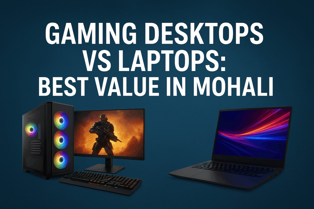Gaming Desktops vs Laptops: Best Value in Mohali