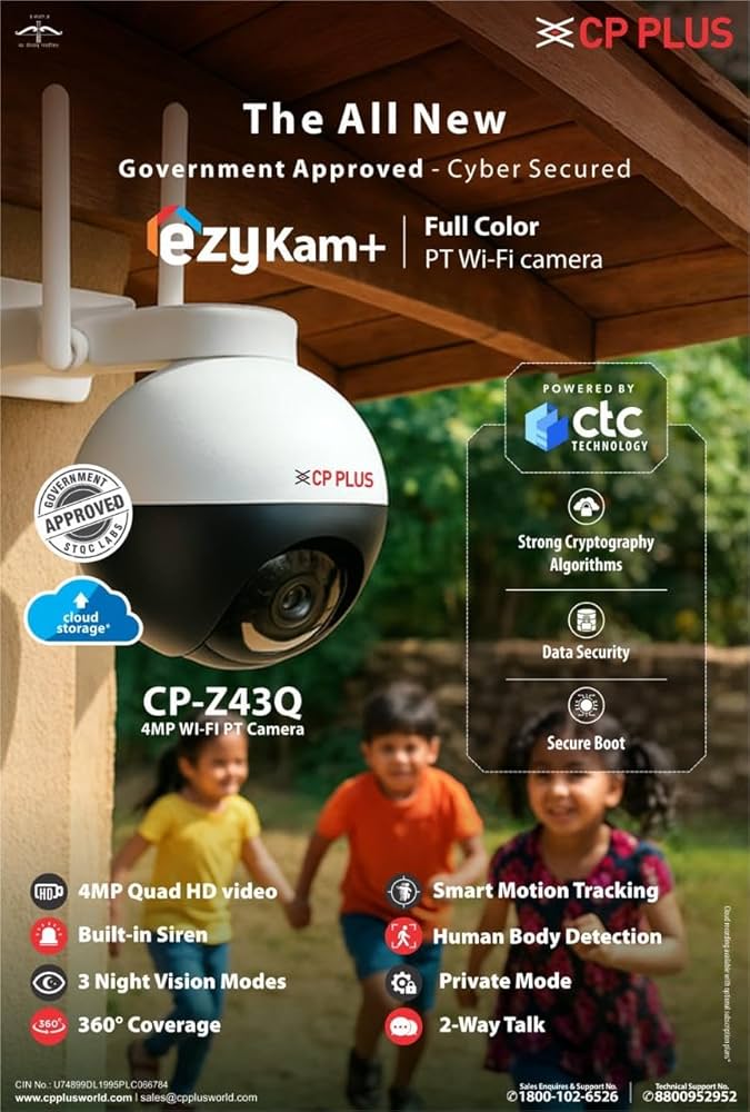 CP PLUS OUTDOOR WIFI CAMERA