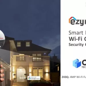 CP-Z43Q|CP PLUS 4MP Quad HD Outdoor Wi-Fi CCTV Camera